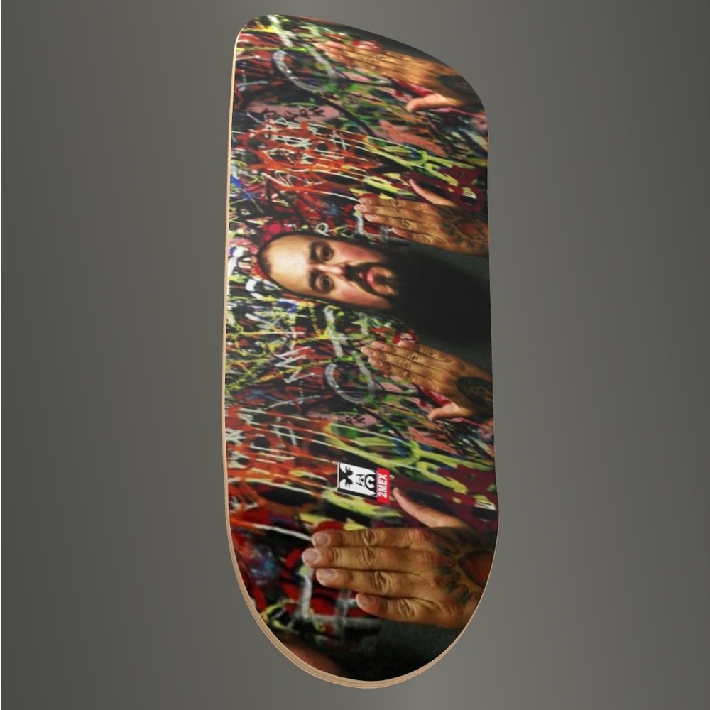 2mex of mexican decent new sealed skateboard deck in shrink wrap